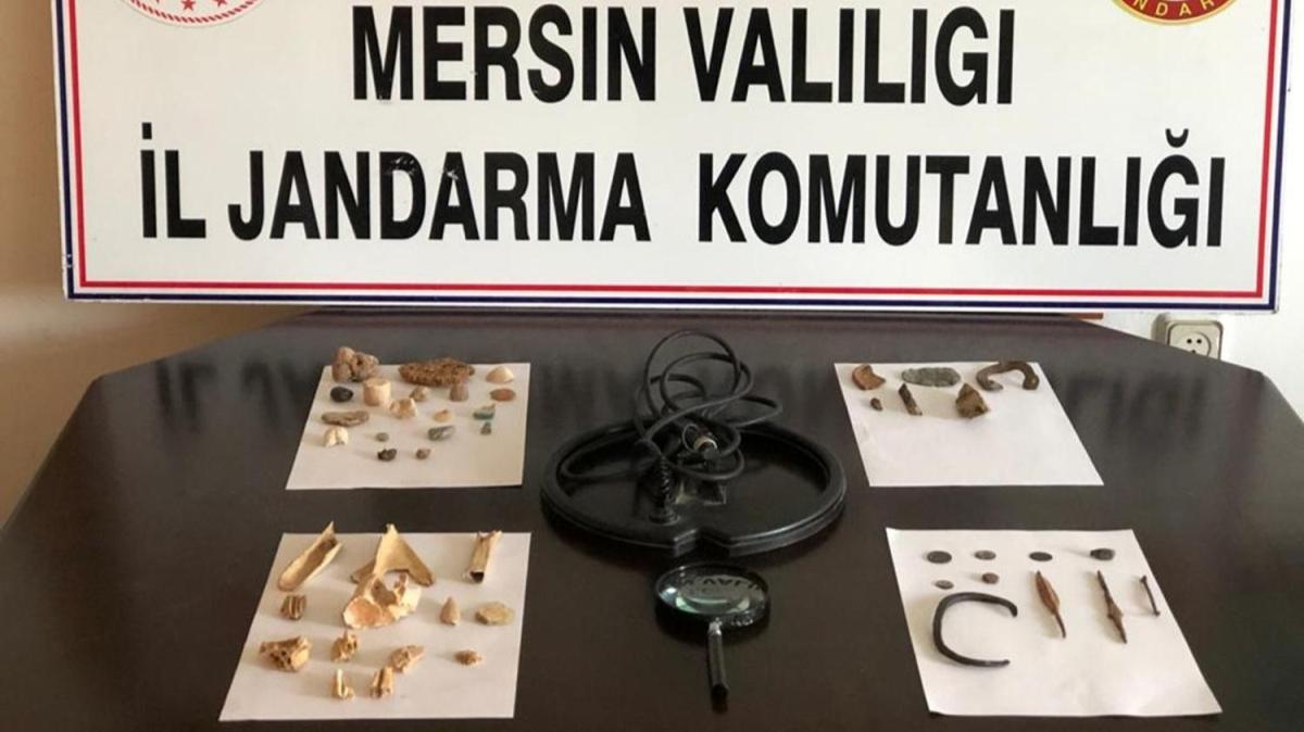 Roma dnemine ait eserleri satmaya alan zanlya sust