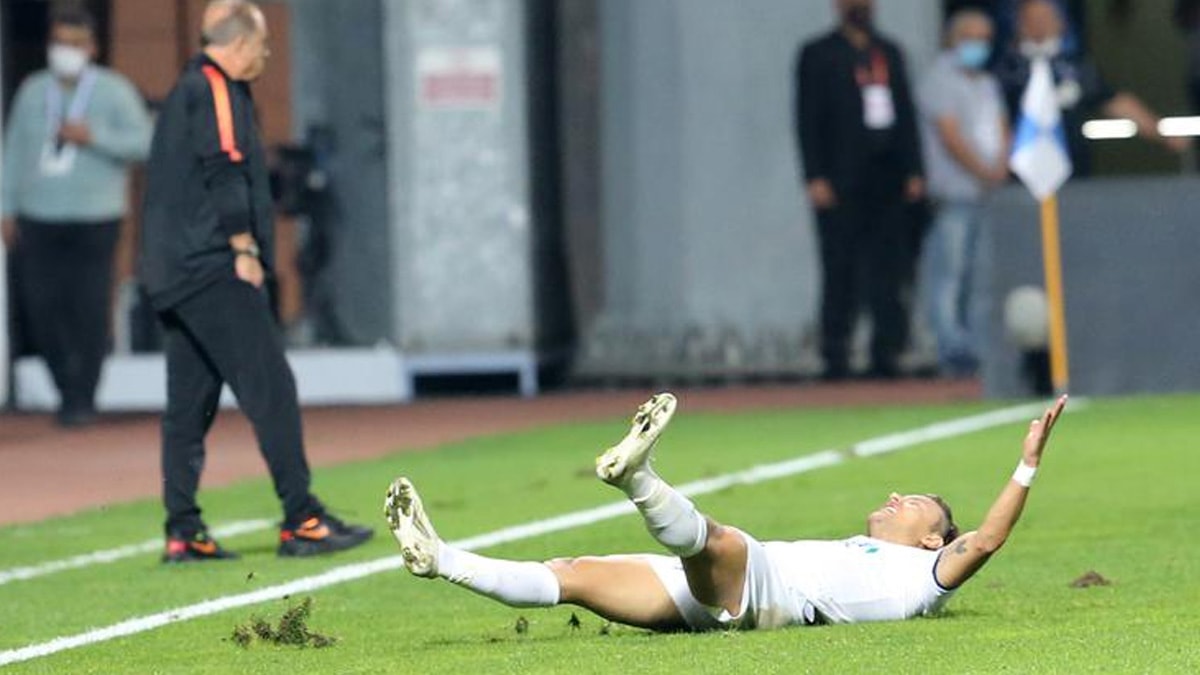 Yusuf Erdo�an, Galatasaray ma��ndaki gol sevincini a��klad�