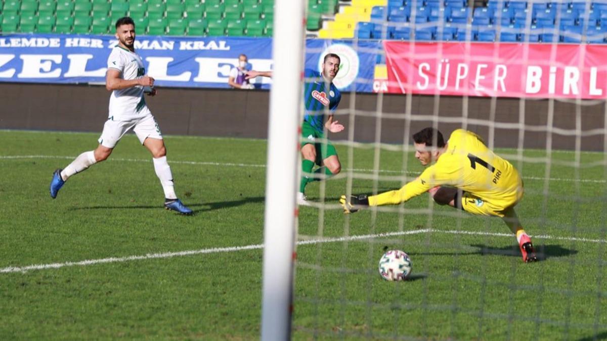 Rizespor - Giresunspor mandan galip kmad