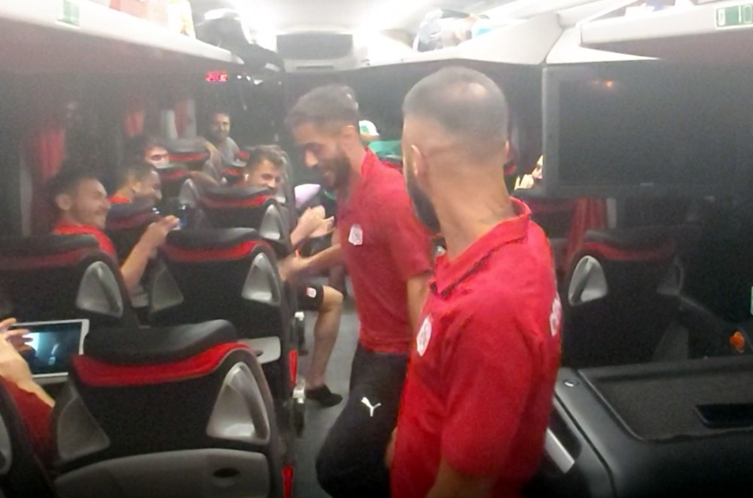 Sivasspor'da kupa sevinci