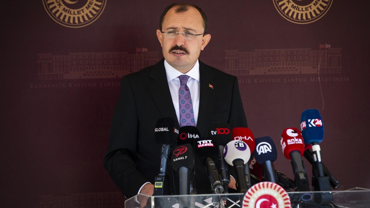 AK Parti Grup Bakanvekili Mehmet Mu: 39 maddelik evre ajansnn kurulmasn neren yasa teklifimizi sunduk
