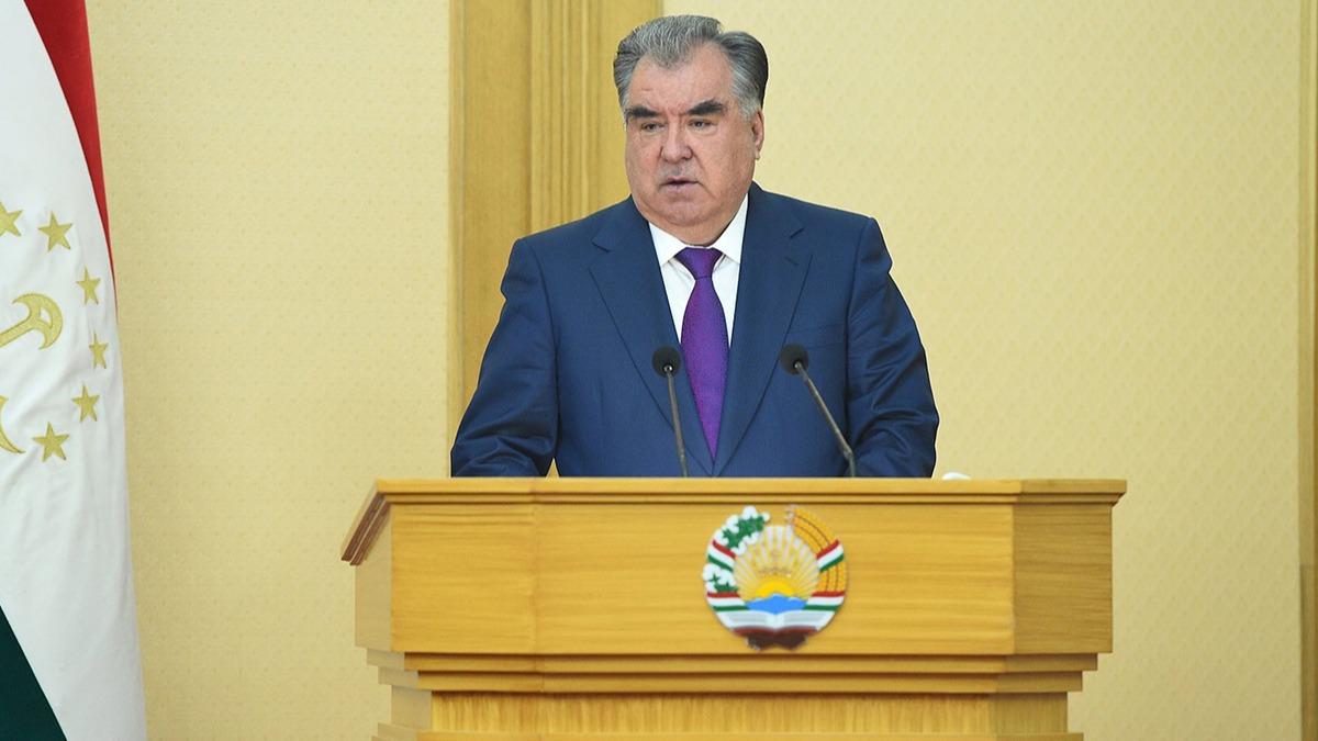 Tacikistan'da mamali Rahman yaklak yzde 91 oyla 5'inci kez cumhurbakan seildi