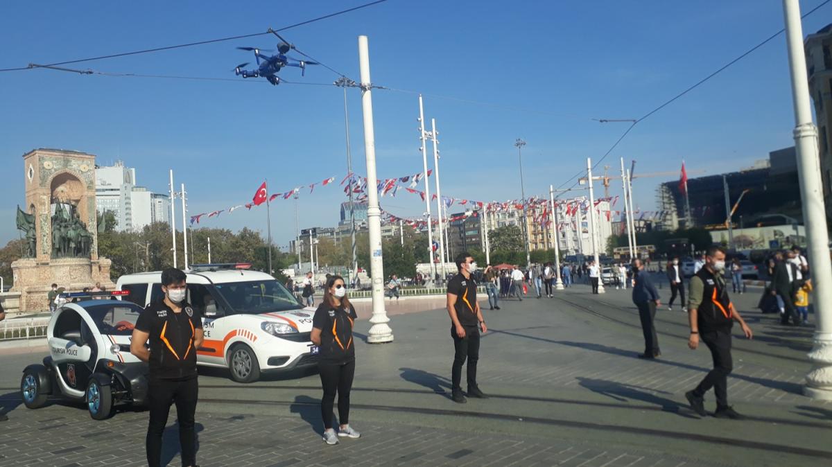 Turizm polisinden Kovid-19 denetimi