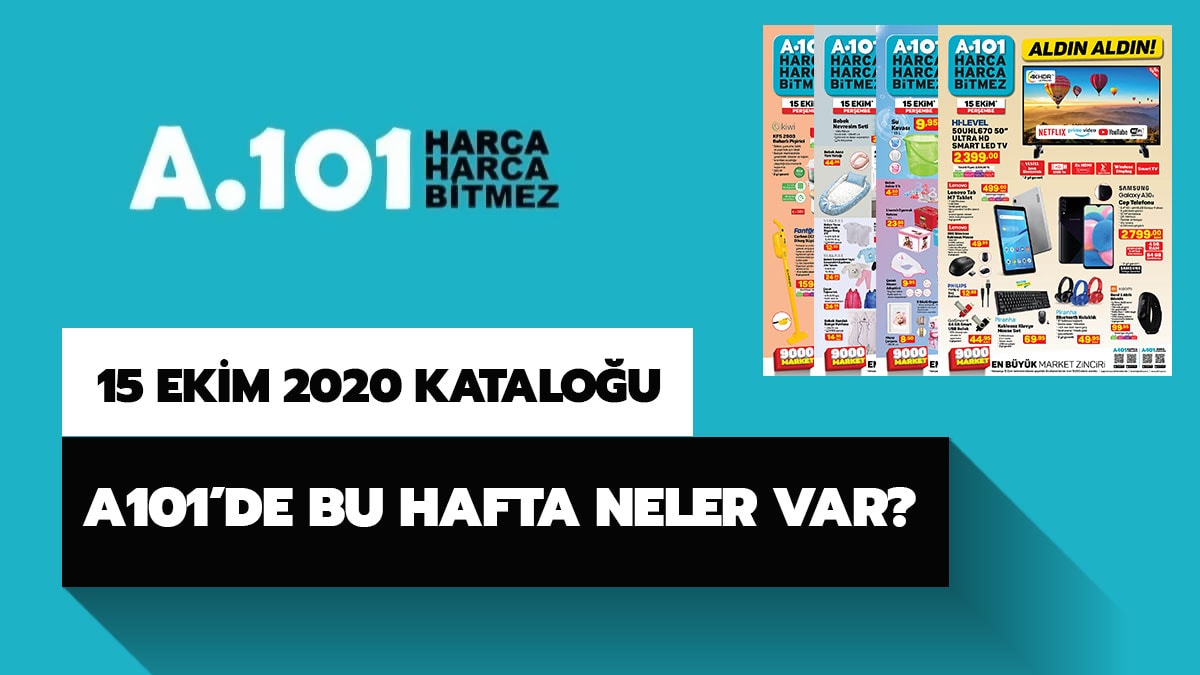 A101 15 Ekim 2020 akt�el �r�nler sat��ta!