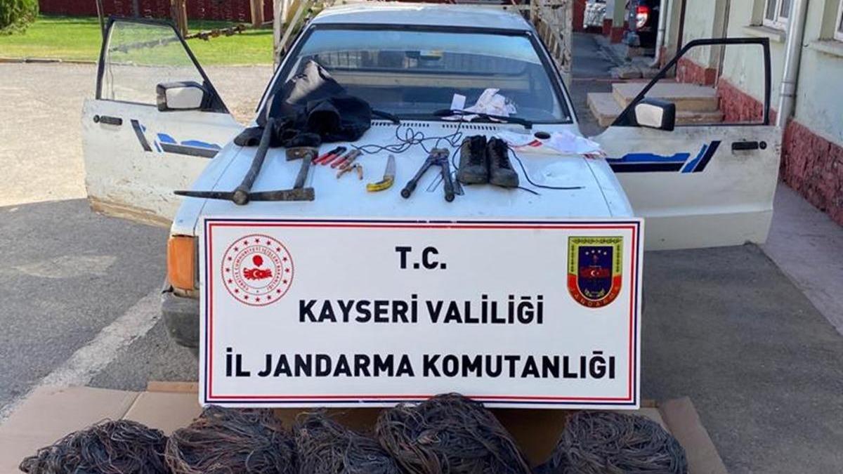 letiim kablosu alan zanl yakaland