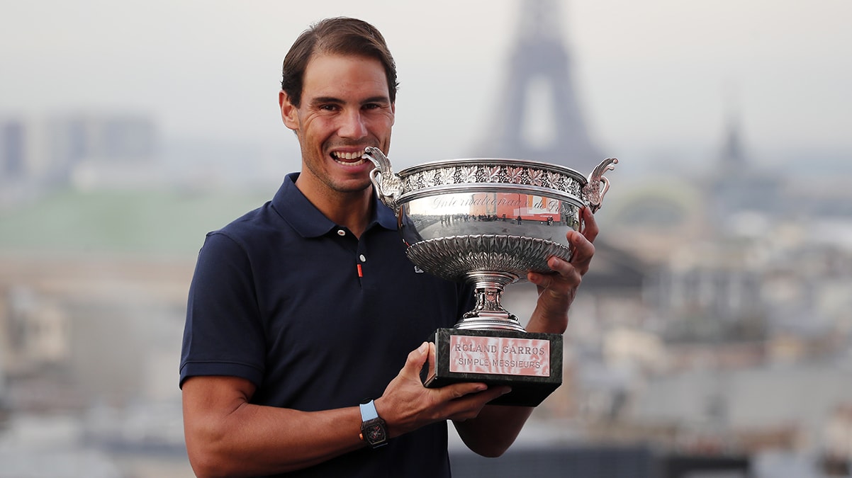 Rafael Nadal'a �st�n liyakat ni�an�