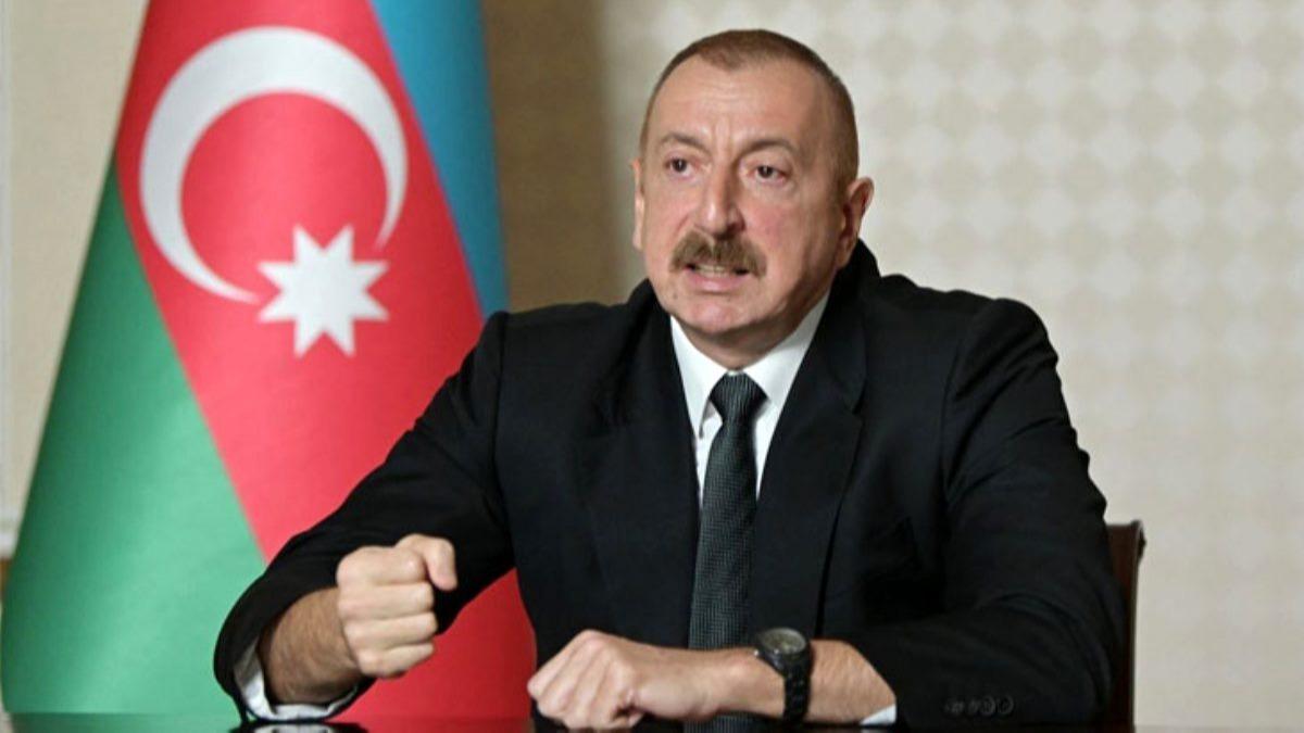 Azerbaycan Cumhurbakan Aliyev: Trkiye'siz zm mmkn deil