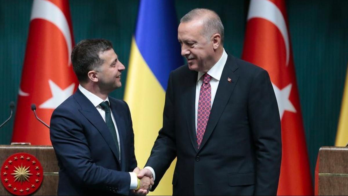 Ukrayna Devlet Bakan Zelenskiy Bakan Erdoan'n davetine icabet edecek