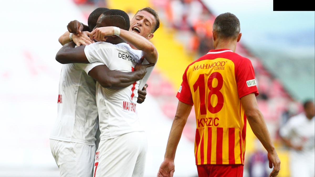 Ma sonucu: Kayserispor 1-3 Sivasspor