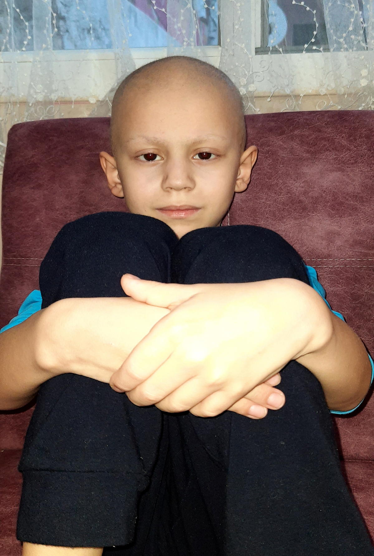 8 ya��ndaki l�semi hastas� Ahmet sa�l���na kavu�aca�� g�n�n hayalini kuruyor