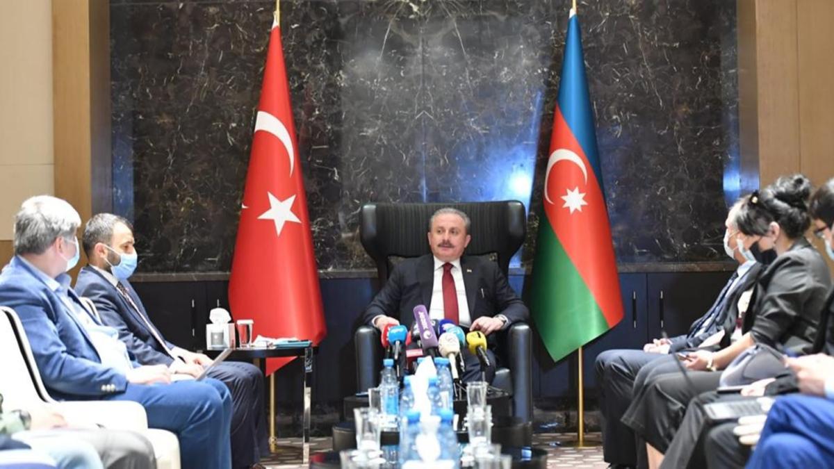 Azerbaycan'a giden TBMM Bakan entop'tan sert tepki: Ermenistan sava suu iliyor