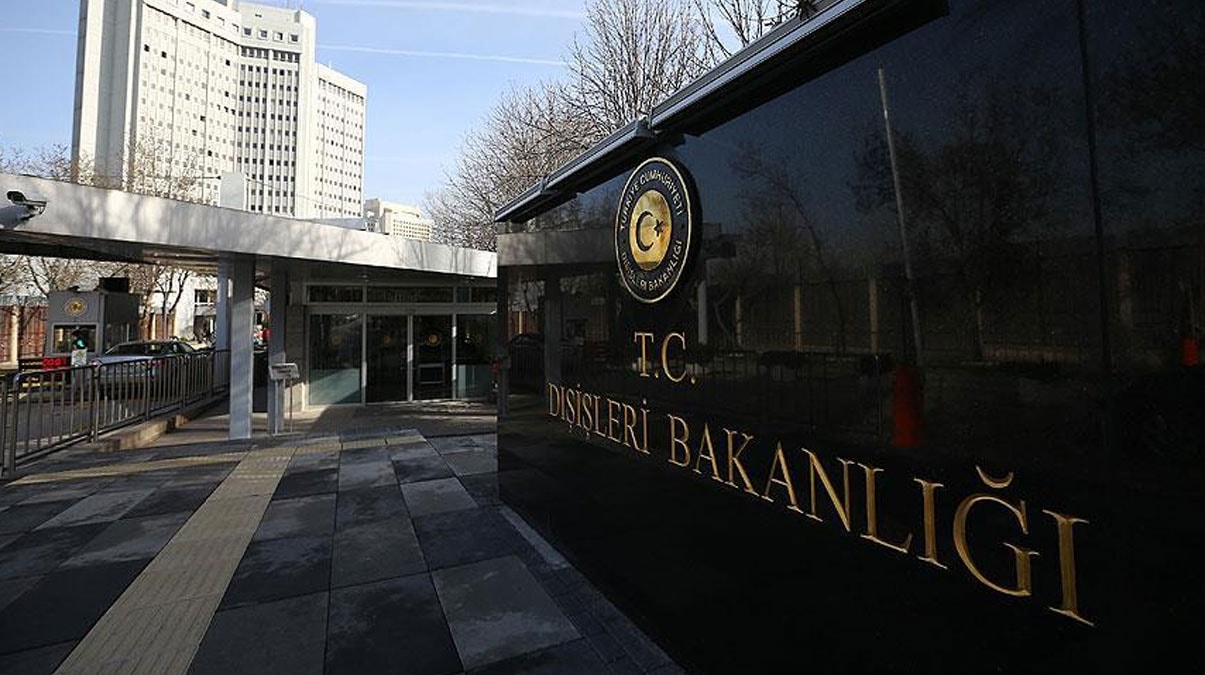 D��i�leri Bakanl���ndan taziye mesaj�
