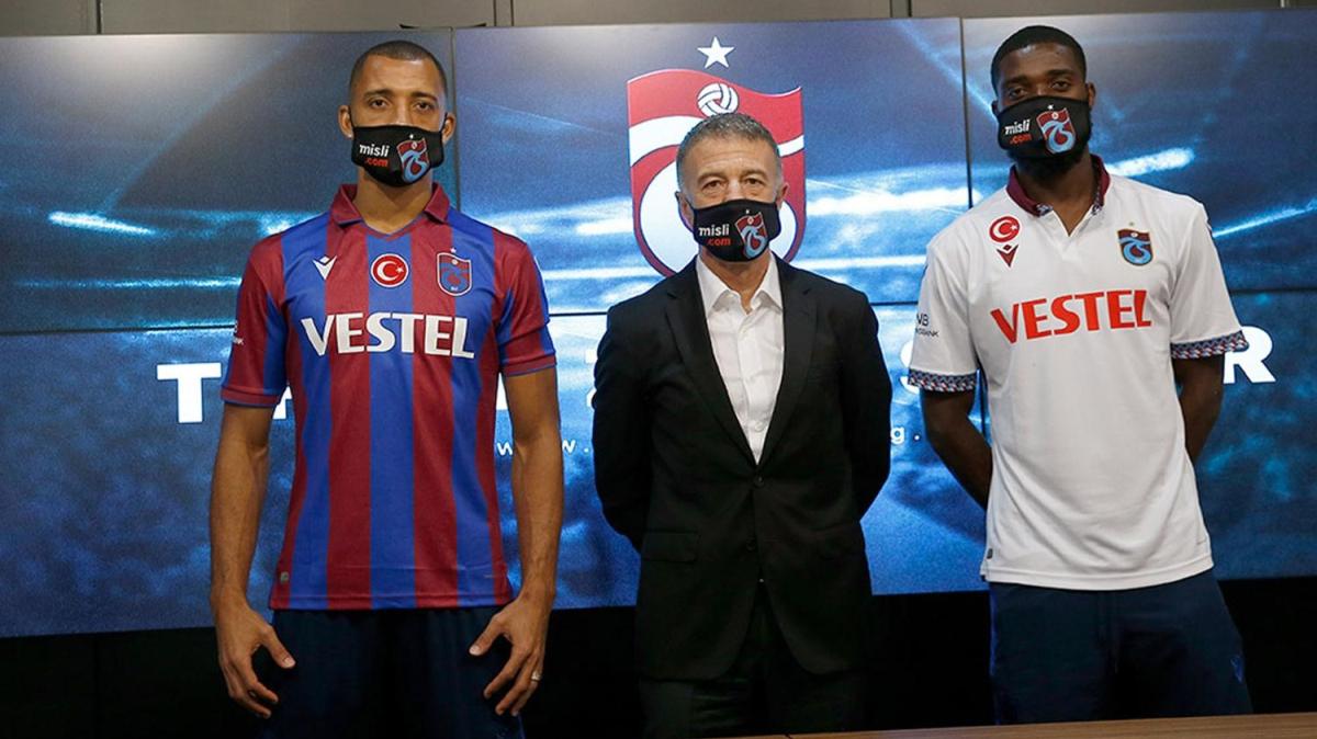 Trabzonspor'da Vitor Hugo ve Semedo imzay att