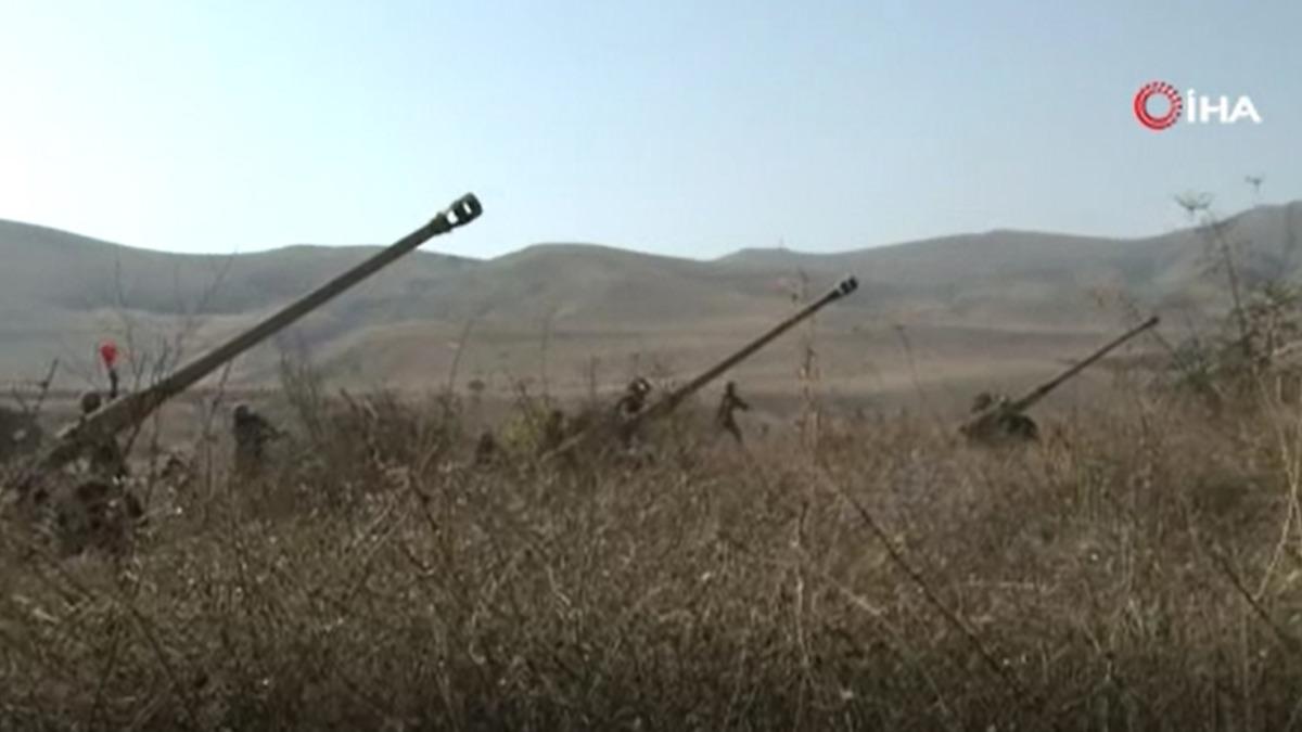 Ermenistan ordusunun ate noktalar byle vuruldu