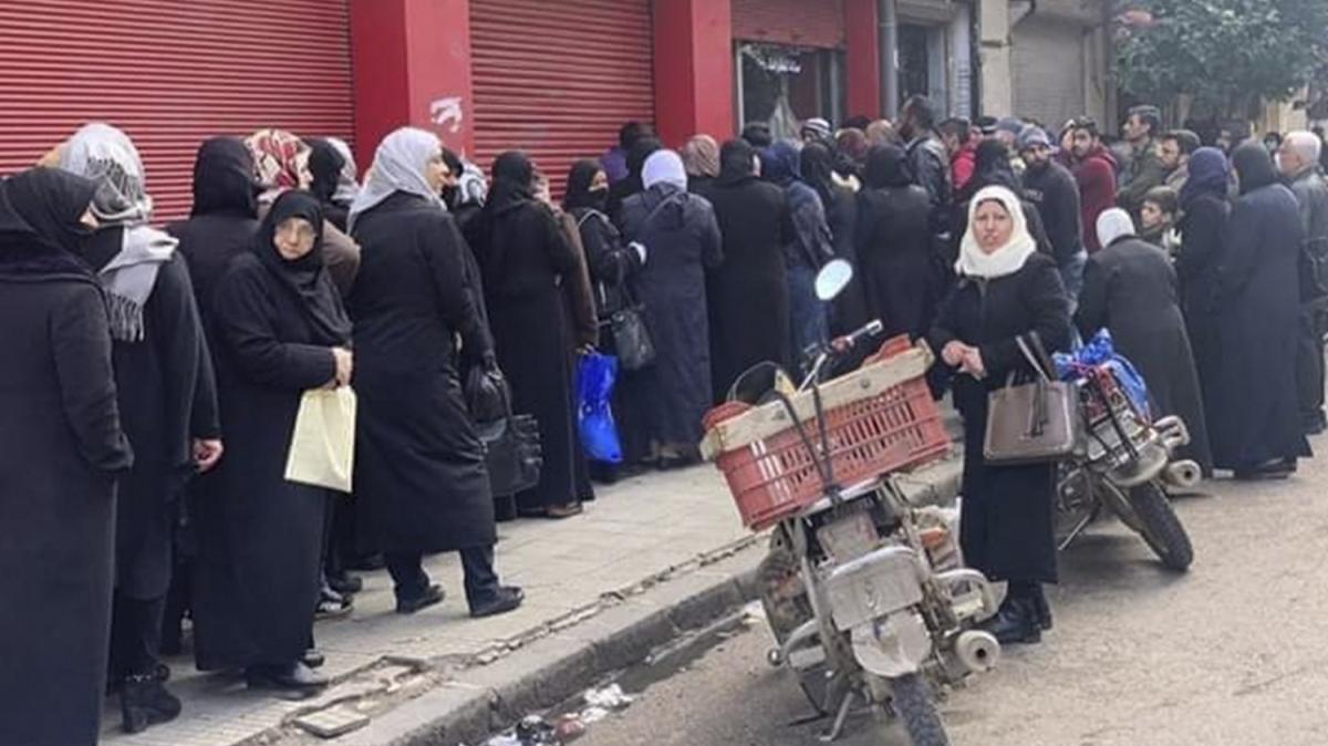 Esed rejiminin kontrolndeki blgelerde ''ekmek krizi'' byyor