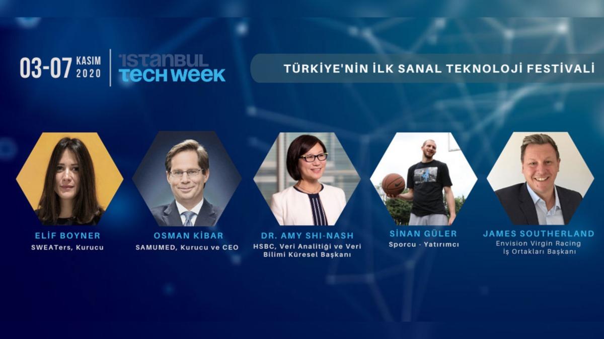 Teknoloji dnyasnn liderlerini bir araya getiren Istanbul Tech Week'e sayl gnler kald