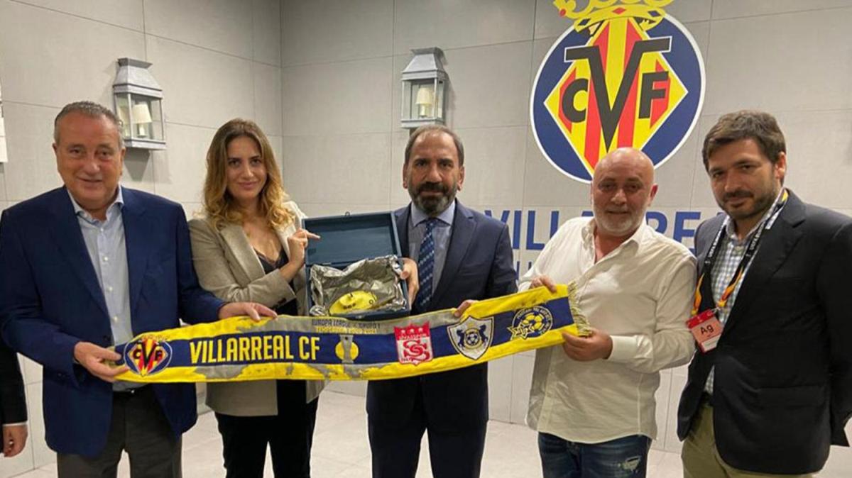 Villarreal Ynetimi ma ncesi Sivasspor yneticilerini arlad