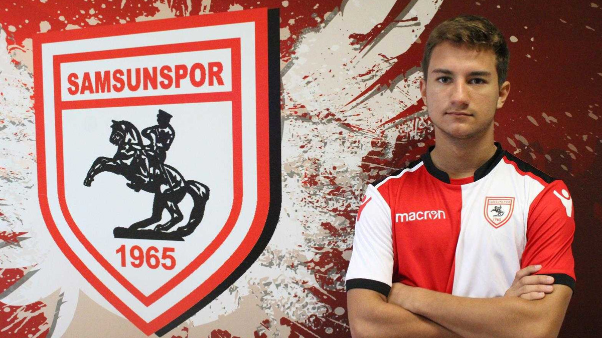 16 ya��ndaki T�rk yetene�i Samsunspor kapt�