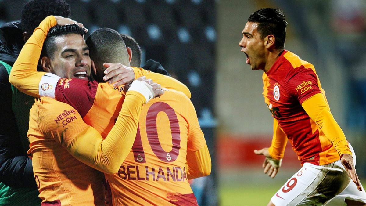 Galatasaray Erzurum'da Falcao ile cotu