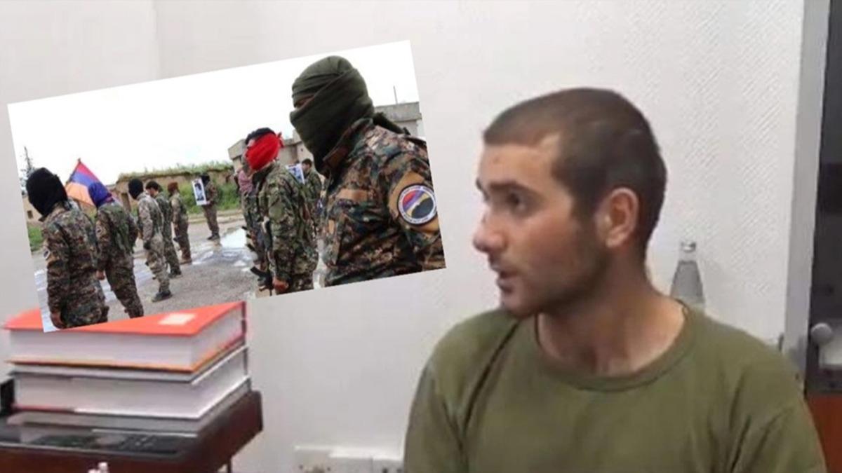 Esir Ermenistan askeri itiraf etti: PKK'l terristler aylk 600 dolar maala cephede savayor