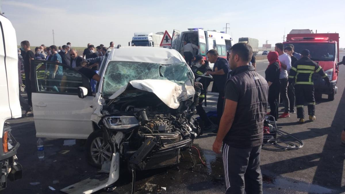 Konya'da zincirleme trafik kazas: 1 l 7 yaral