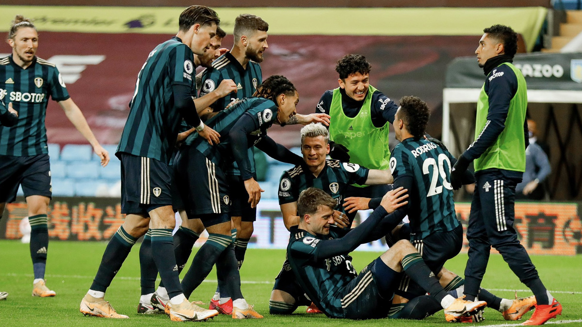 Leeds United, Aston Villa'n�n serisine son verdi