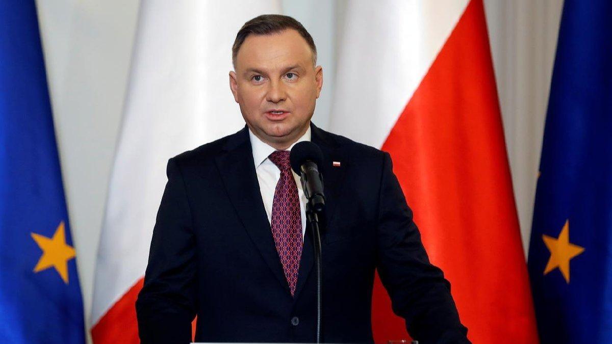 Polonya Cumhurbakan Duda koronavirse yakaland