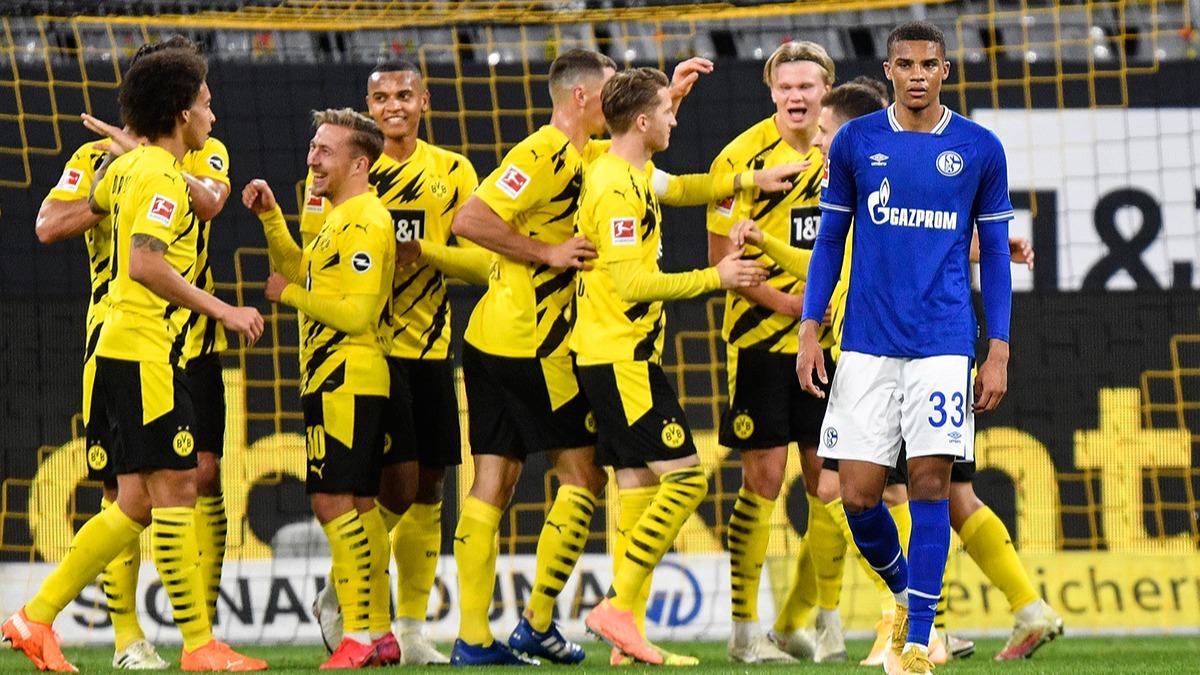 Ruhr derbisinde Dortmund farkl kazand