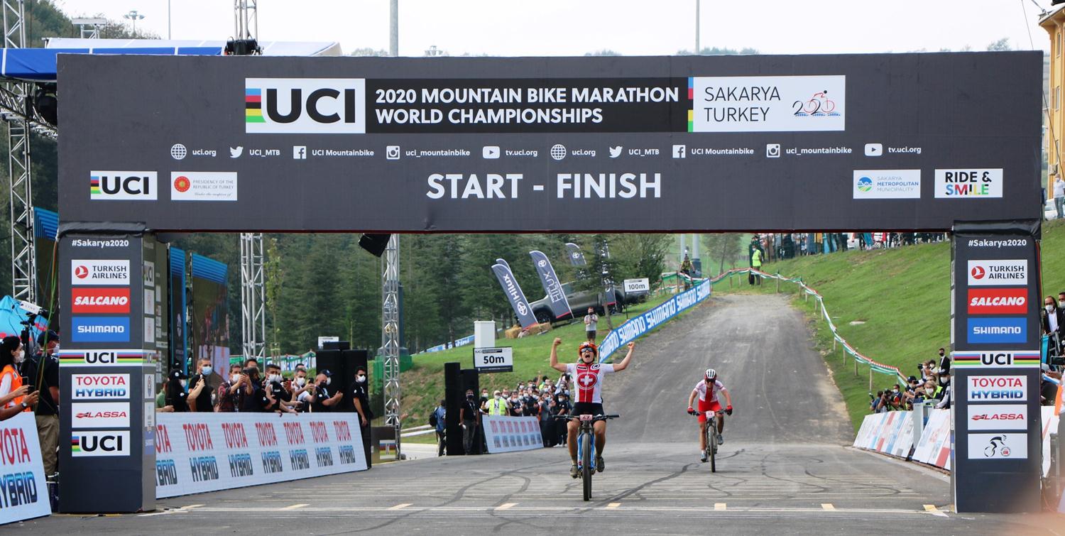 2020 D�nya Da� Bisikleti Maraton �ampiyonas�'nda birinciler belli oldu