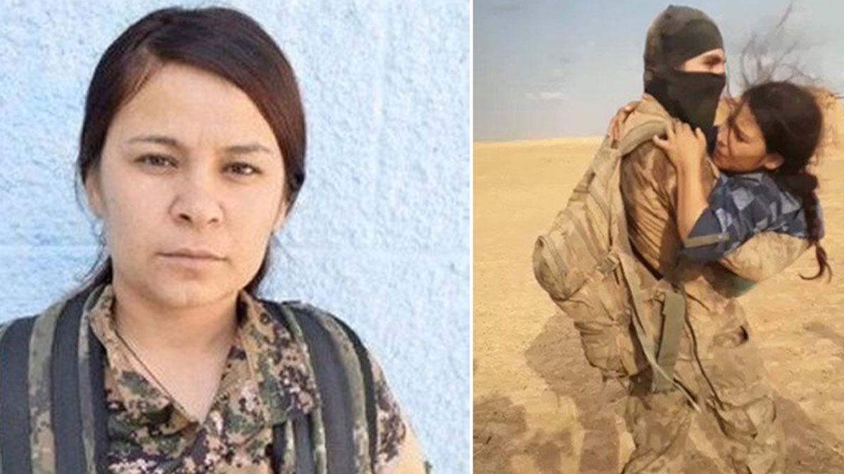 ''Yaral Krt kadn'' dedikleri, terr rgt PKK/YPG'nin szde komutan kt