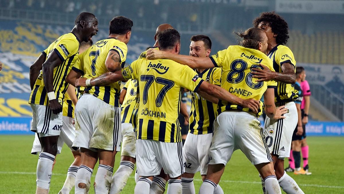 Fenerbahe 9 ma sonra Trabzonspor'u yendi