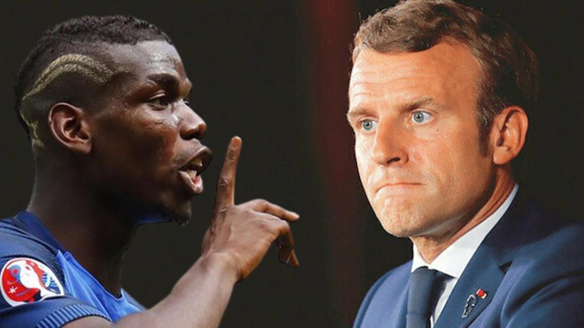 Paul Pogba 'Macron'un szlerine kzd, milli takm brakt' iddias