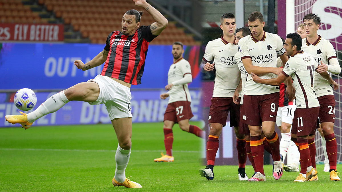 Zlatan Ibrahimovic att�, Roma yakalad�