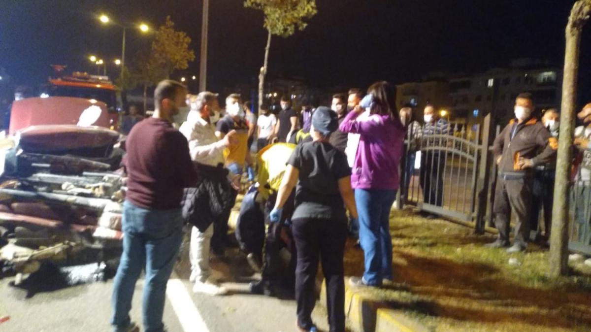 orum'da feci kaza: 8 yaral