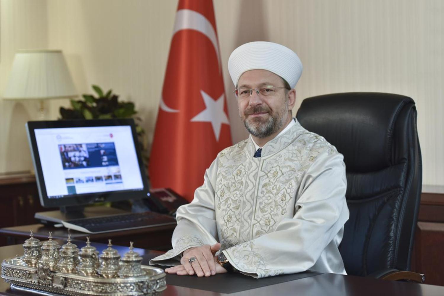 Diyanet ��leri Ba�kan� Prof. Dr. Ali Erba�'tan Mevlit Kandili mesaj�