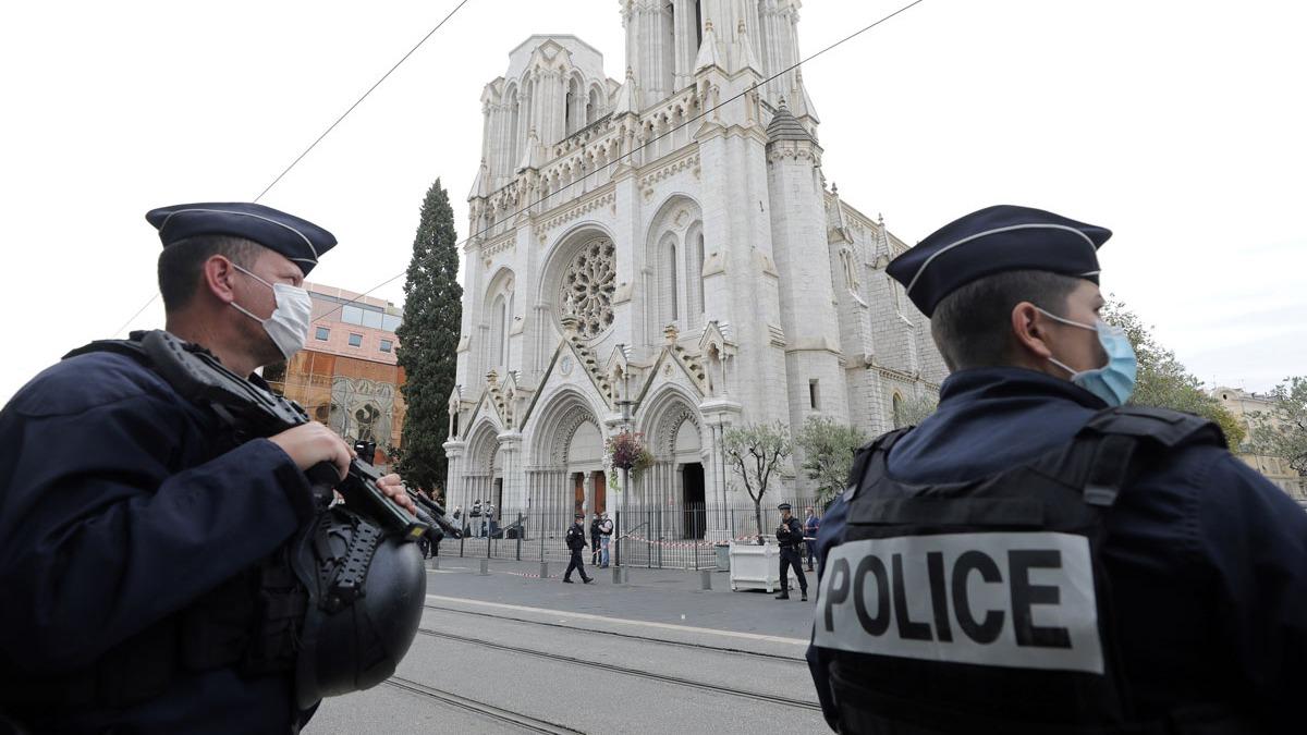 Cumhurbakanl Szcs Kaln'dan Fransa'nn Nice ehrindeki kilise saldrsna tepki