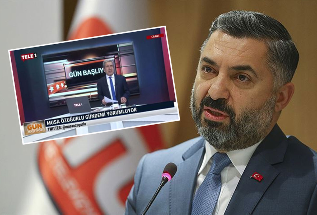 Tele 1'de Trk polisine iftira! RTK Bakan ahin: nceleme balatld