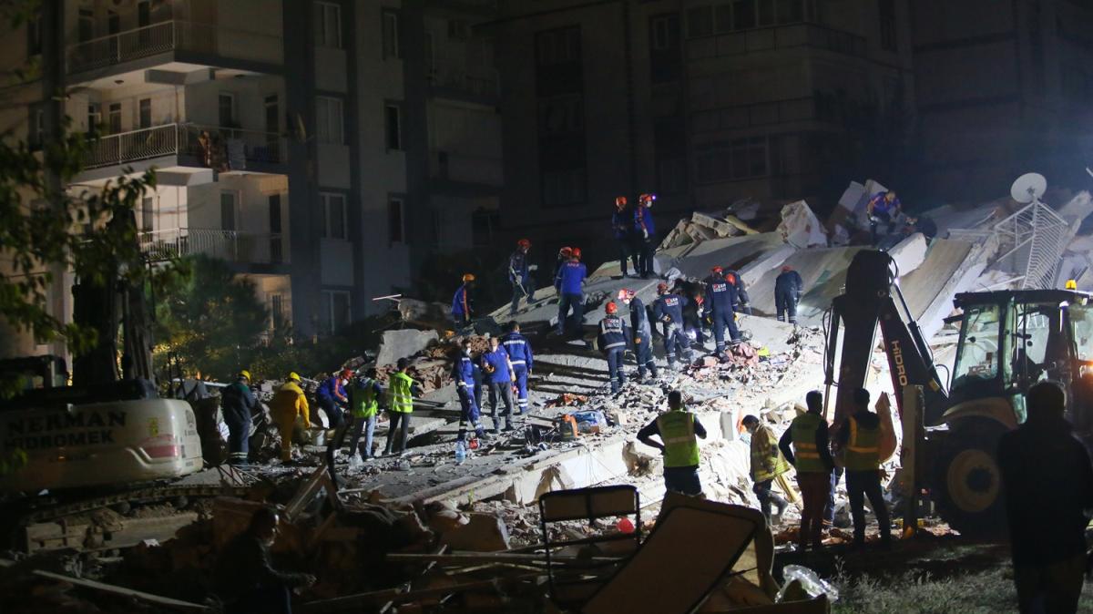 Avrupa'dan zmir depremi iin taziye ve destek mesajlar