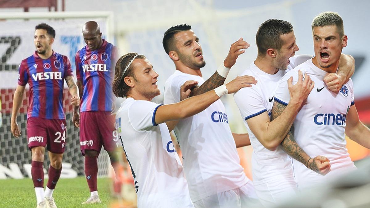 Ma sonucu: Trabzonspor 3-4 Kasmpaa