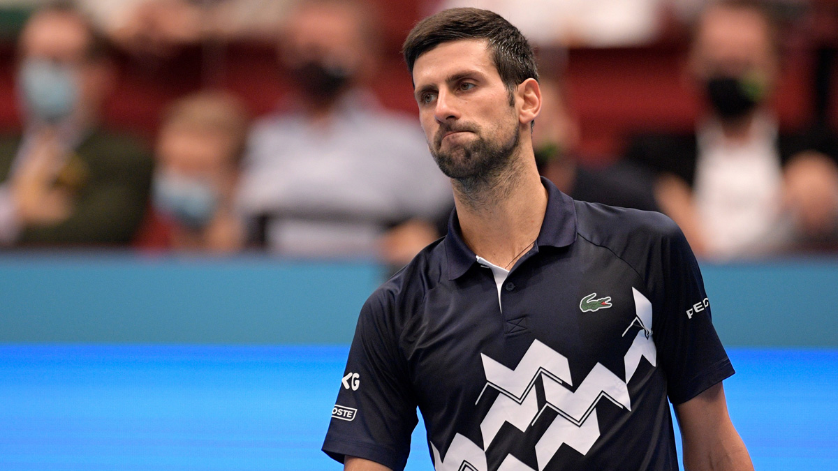Novak Djokovic'ten, Viyana A��k'a erken veda