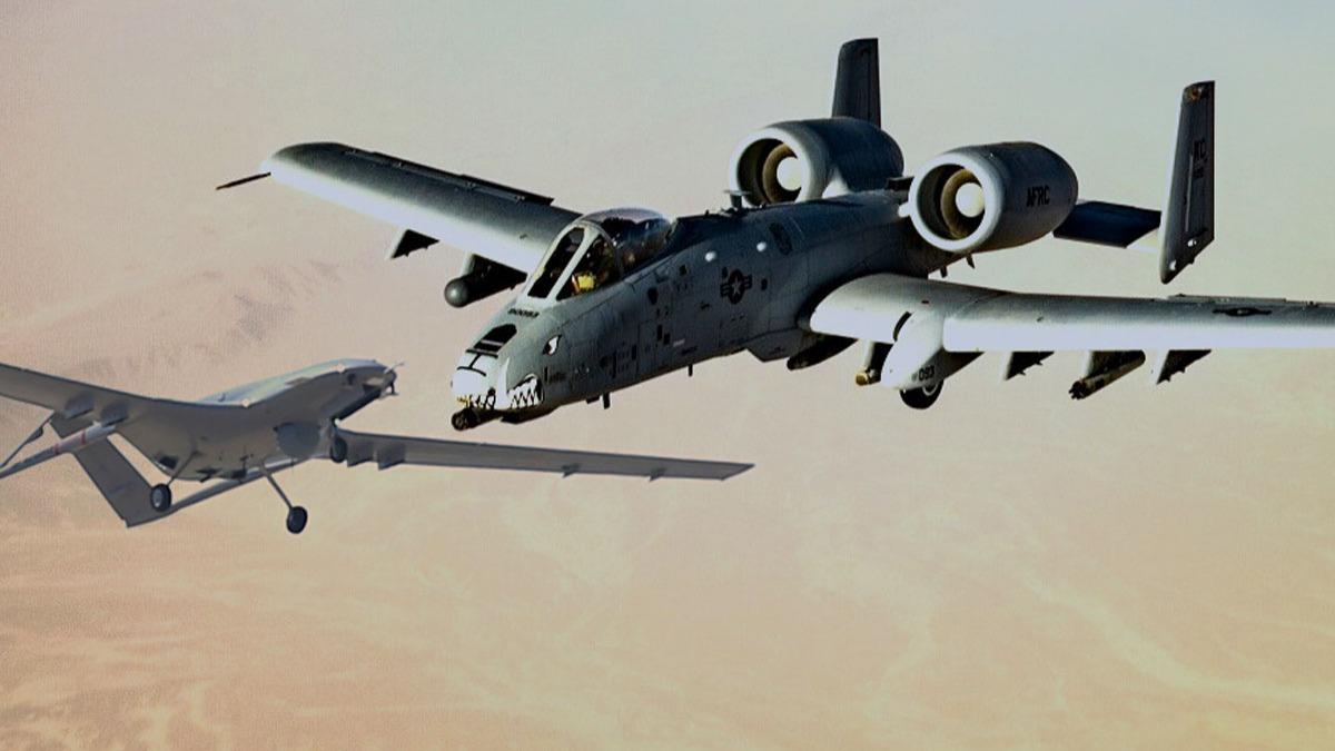 ''Trk SHA'lar A-10 Thunderbolt'un tahtna gz dikti''