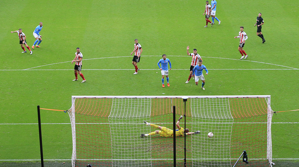 Manchester City, Sheffield United'� tek golle y�kt�