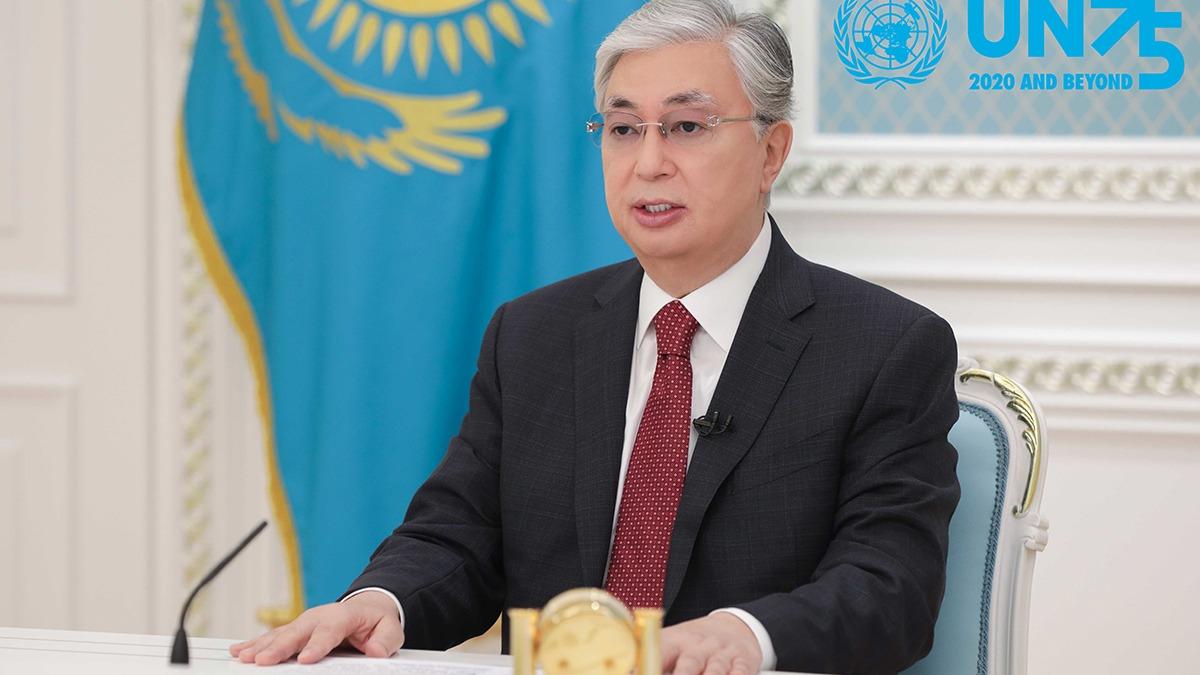 Kazakistan Cumhurbakan Tokayev: Karde Trk halkna yardm etmeye hazrz