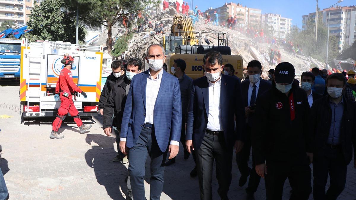 Adalet Bakan Gl: Cumhuriyet Basavclmz depremden hemen sonra soruturma balatt