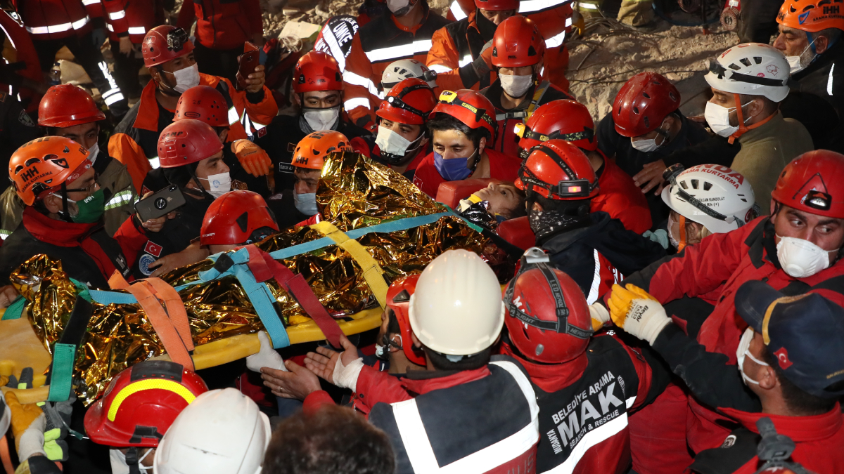 58 saat sonra gelen m�jdeli haber: 14 ya��ndaki �dil kurtar�ld�