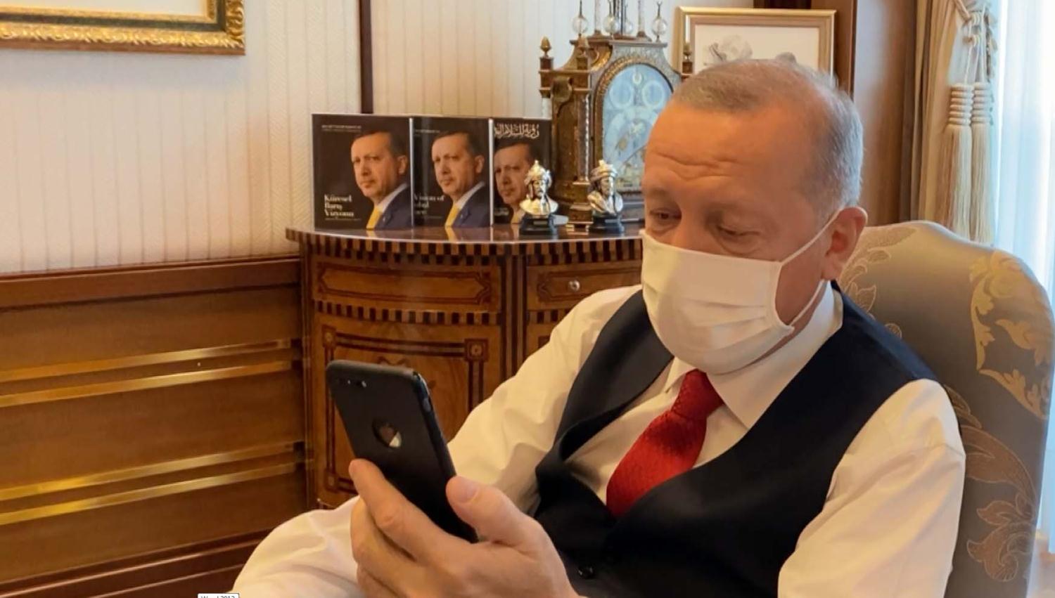 Cumhurba�kan� Erdo�an'dan 'Ayda' payla��m�