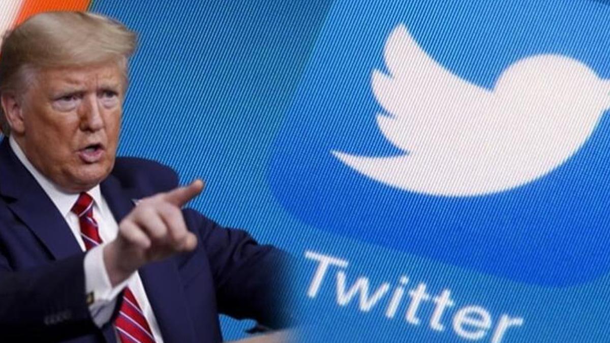 Twitter'dan tepki eken adm! Trump'a sansr