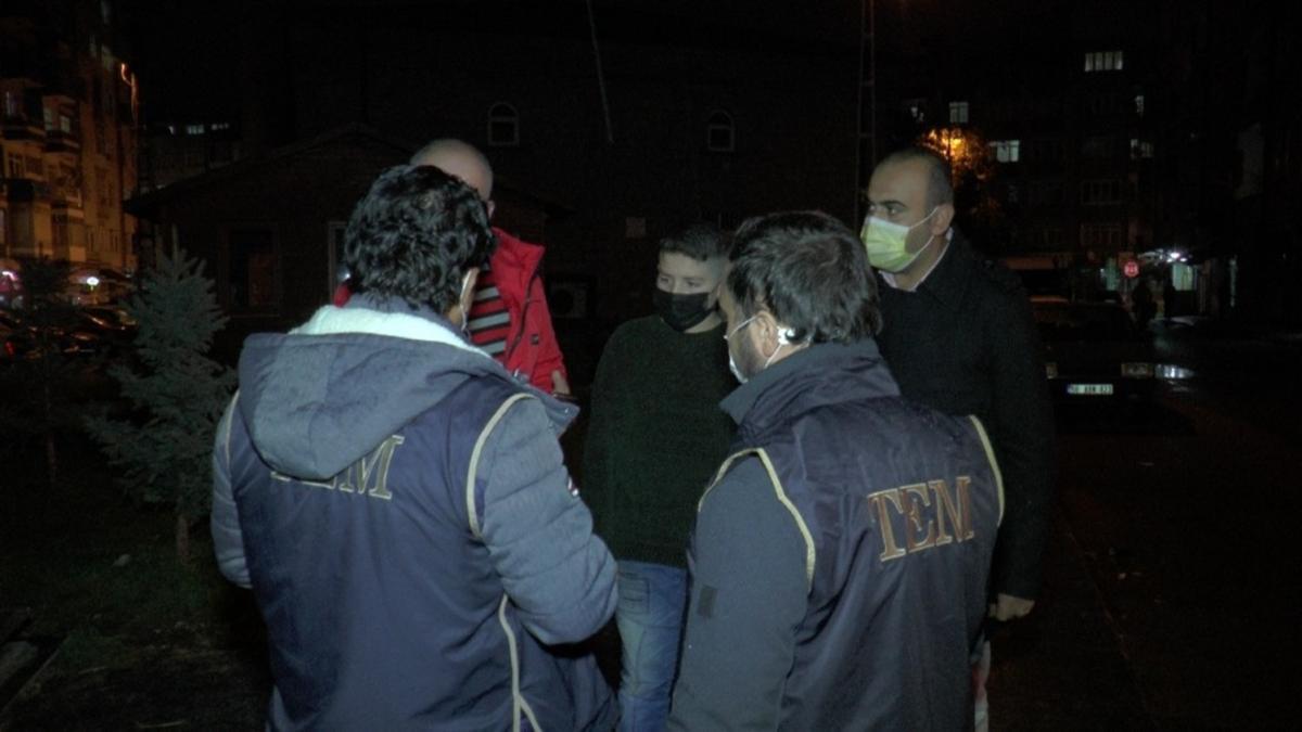 Kayseri'de polis huzur uygulama yapt
