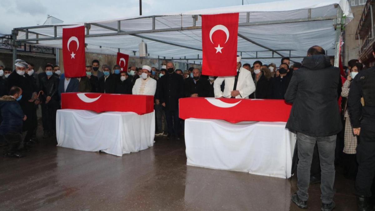 Terr rgt PKK'nn katlettii iiler dualarla defnedildi