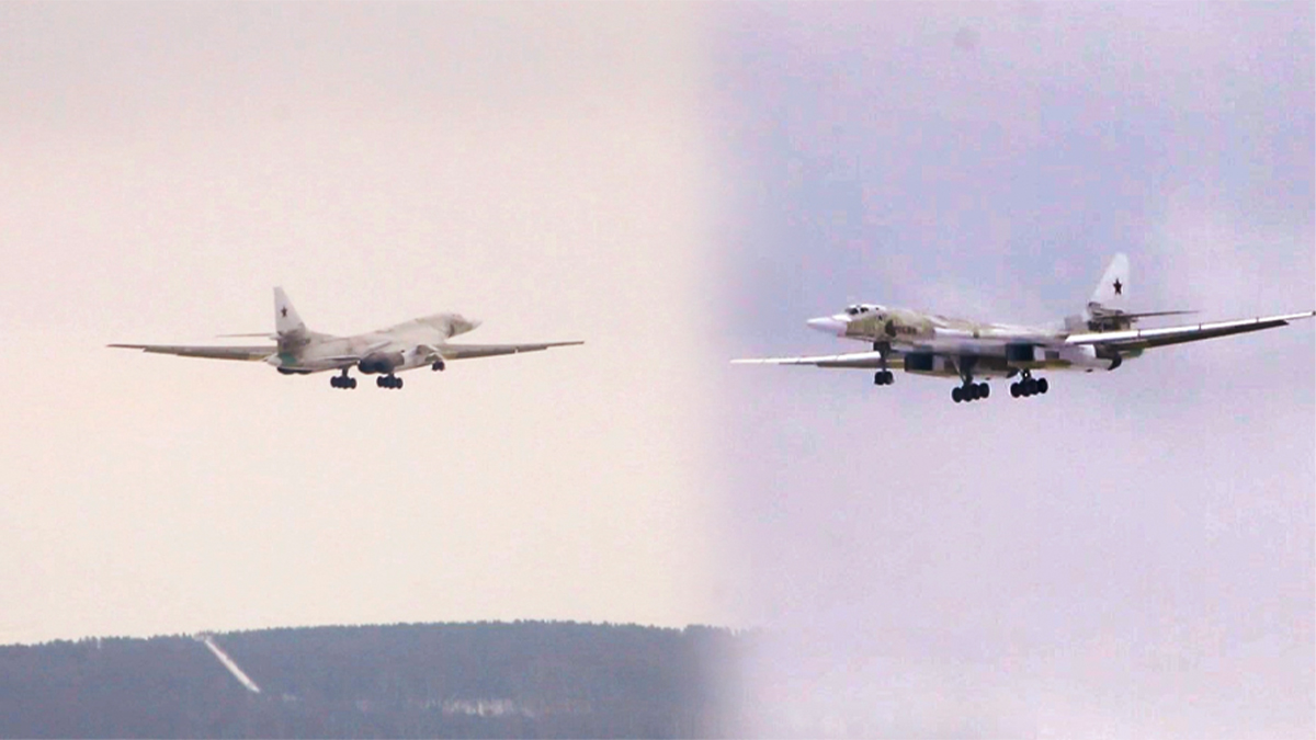 Tu-160 yeni motorla ilk u�u�u ger�ekle�tirdi